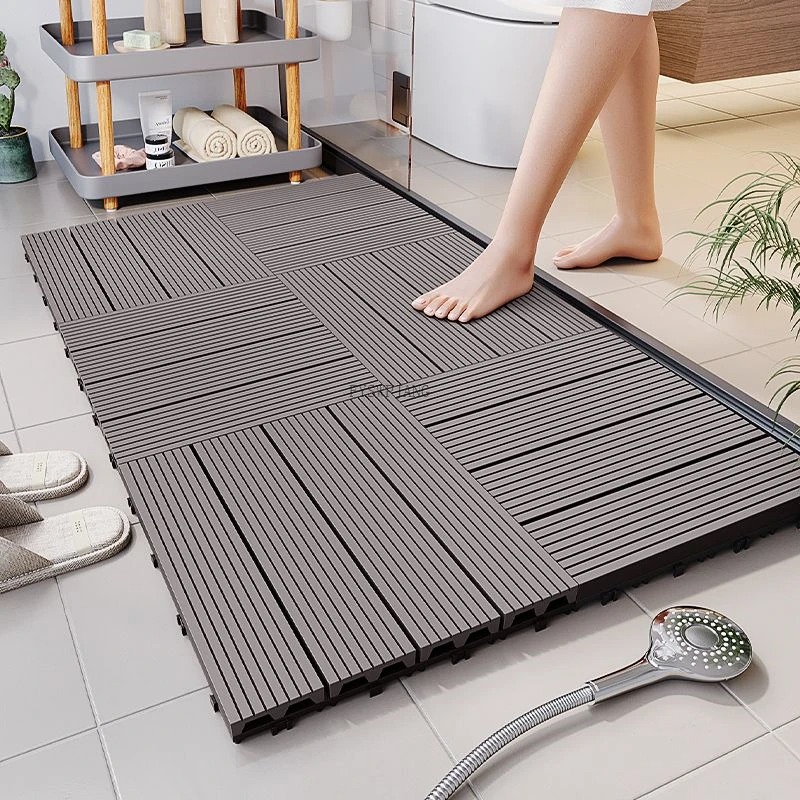 Bamboo Bath Mat - Alas Lantai Anti Lecet untuk Lansia