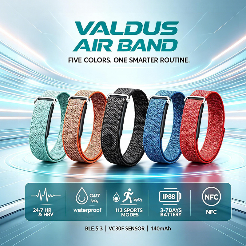 Health Wellness Bracelet - Gelang Pintar VALDUS Air Band untuk