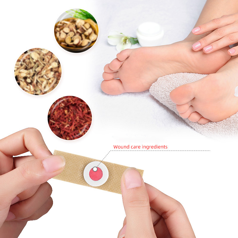 Detox Foot Patch - 6/48/60/72PCS Stiker Perawatan Kaki, Bantalan Penghilang