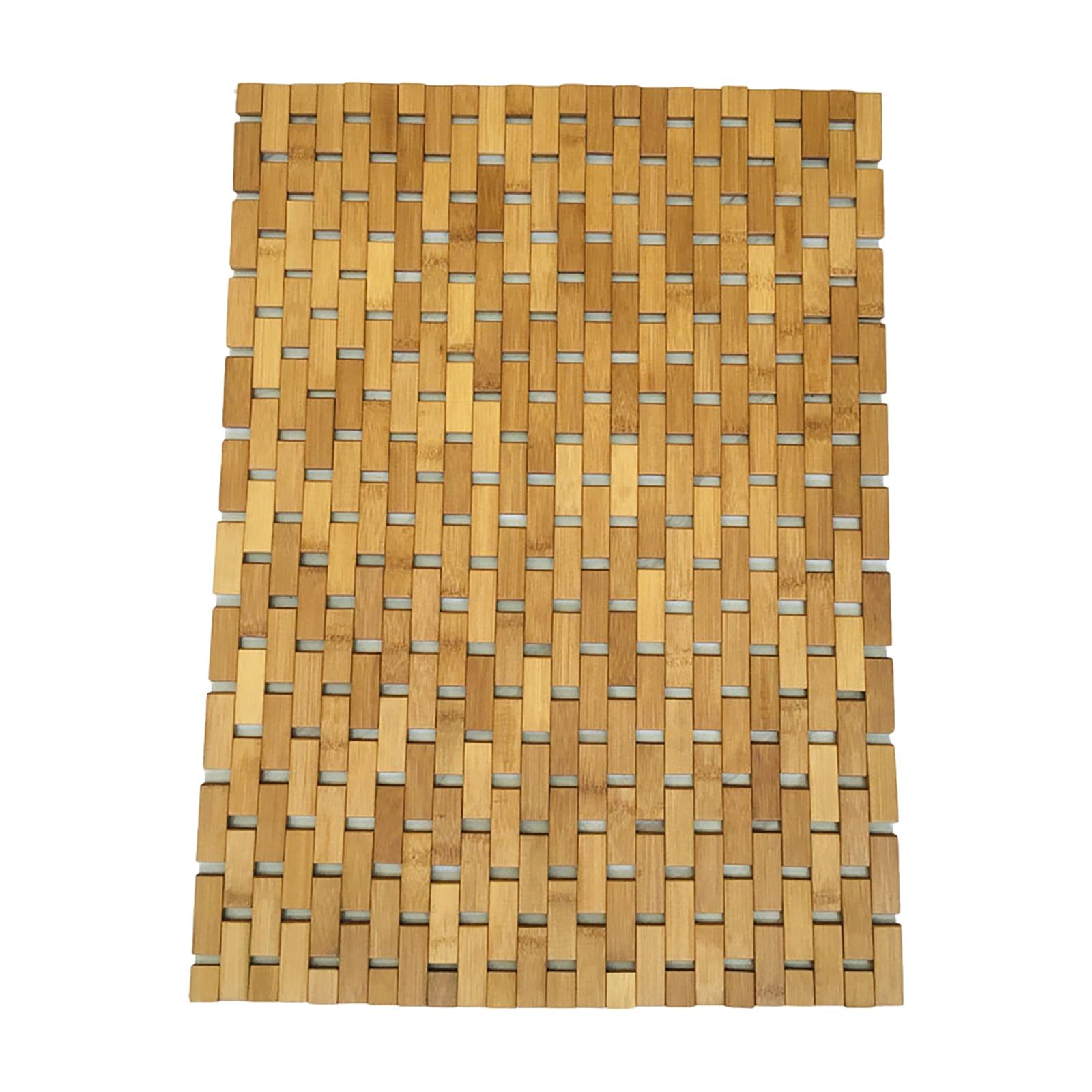 Keset Kamar Mandi Kayu Bambu A - Bamboo Bath Mat ulasan dan harga