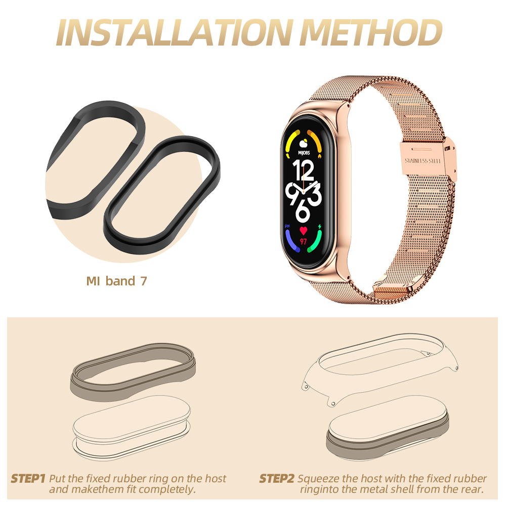 Tali untuk Mi Band 11 10 9 8 7 - Health Wellness Bracelet ulasan dan harga