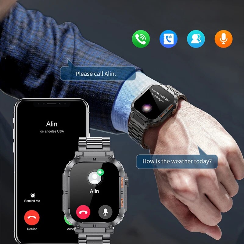 LIGE jam tangan cerdas pria, j - Health Wellness Bracelet ulasan dan harga