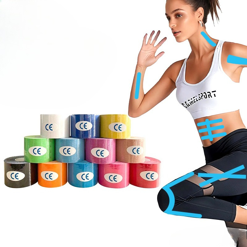 Plester Kinesiologi Tahan Air  - Sports Taping Precut ulasan dan harga