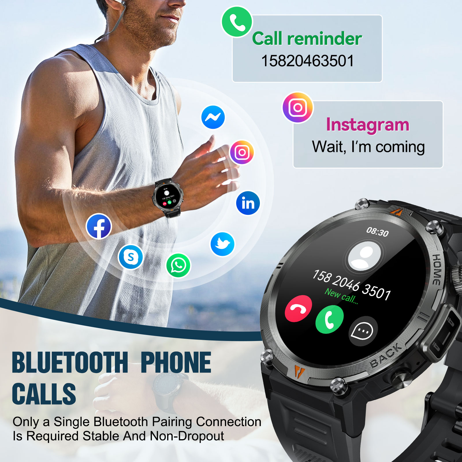 EIGIIS KE3 Jam Tangan Pintar P - Health Wellness Bracelet ulasan dan harga