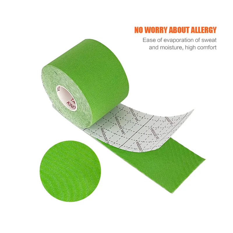 1/6 Buah Stiker Pita Kinesiolo - Sports Taping Precut ulasan dan harga
