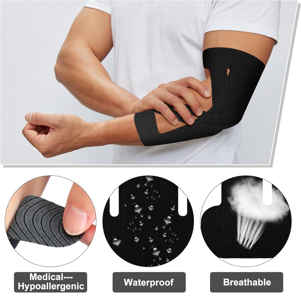 5 Buah Pita Kinesiologi Precut - Sports Taping Precut ulasan dan harga